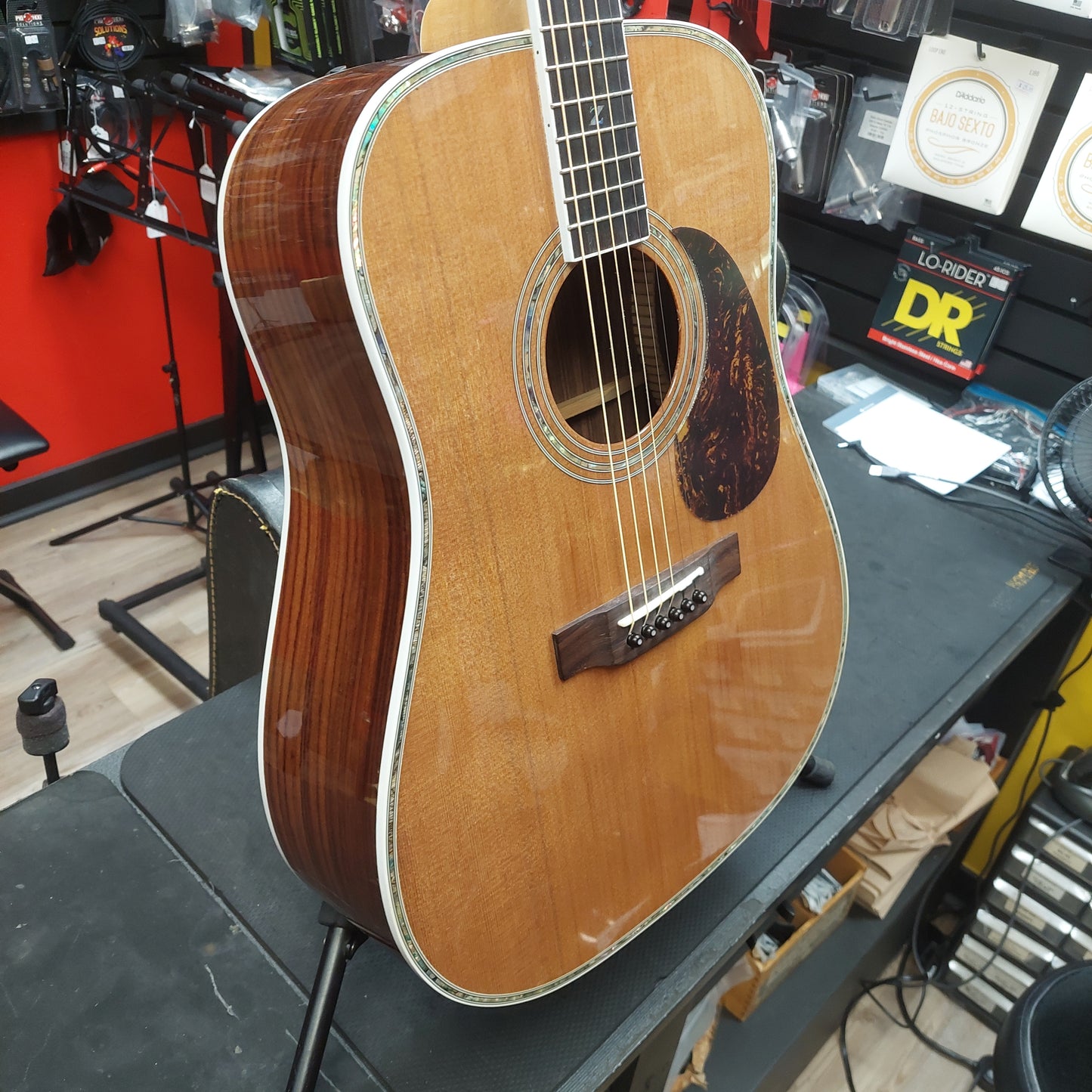 2024 Zager ZAD-80/N Acoustic Guitar - Natural Gloss w/ Grover Tuners & Hardshell Case SN# 240601650