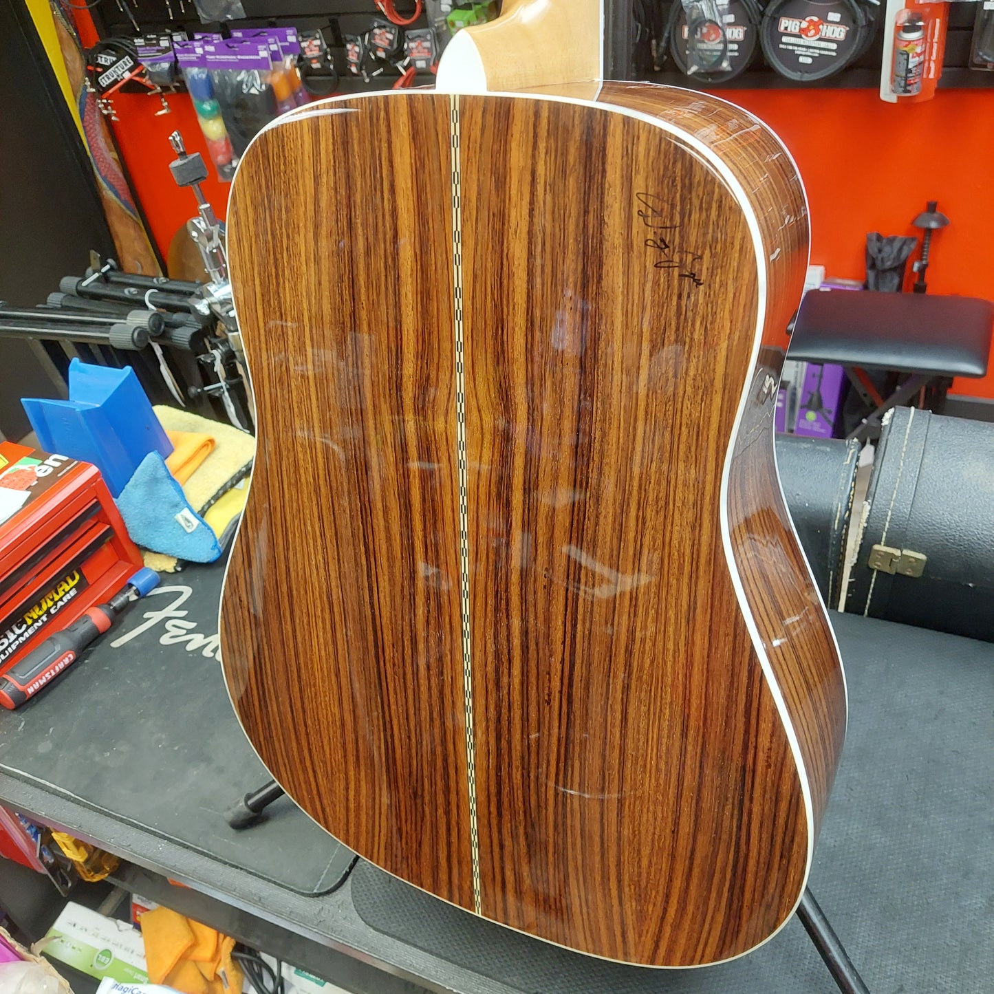 2024 Zager ZAD-80/N Acoustic Guitar - Natural Gloss w/ Grover Tuners & Hardshell Case SN# 240601650