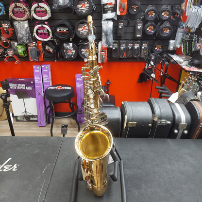 Vito Alto Saxophone - Lacquer w/ Hard Case SN# 041521 (USED) "Made In Taiwan"