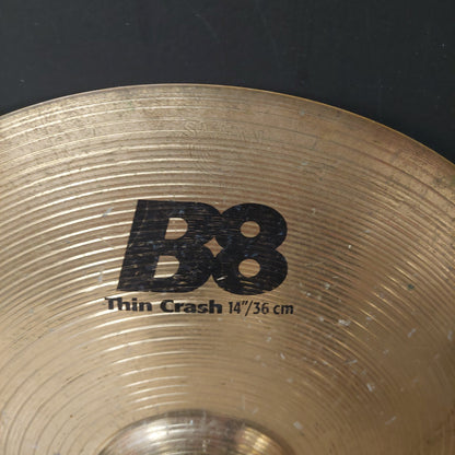 Sabian B8 14" Thin Crash Cymbal (USED) "Made In Canada"