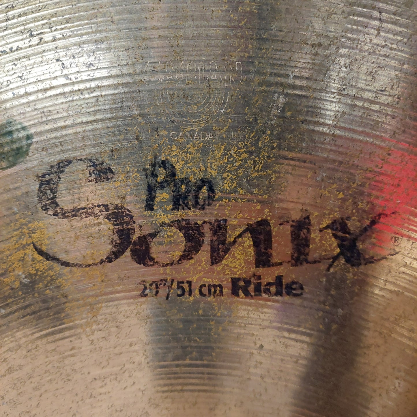 Sabian 20" Pro Sonix Ride Cymbal (USED)