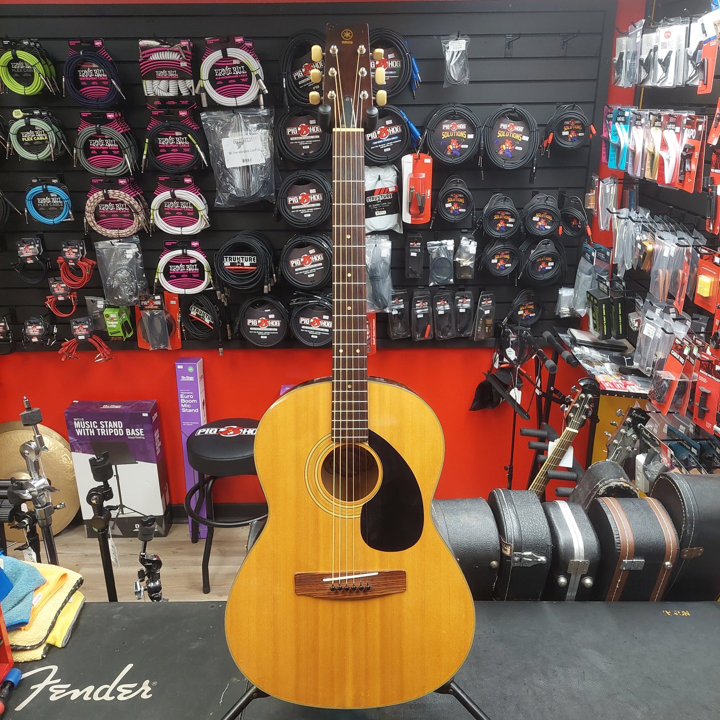 1970's Yamaha FG-75 Acoustic Guitar - Natural SN# 50604347