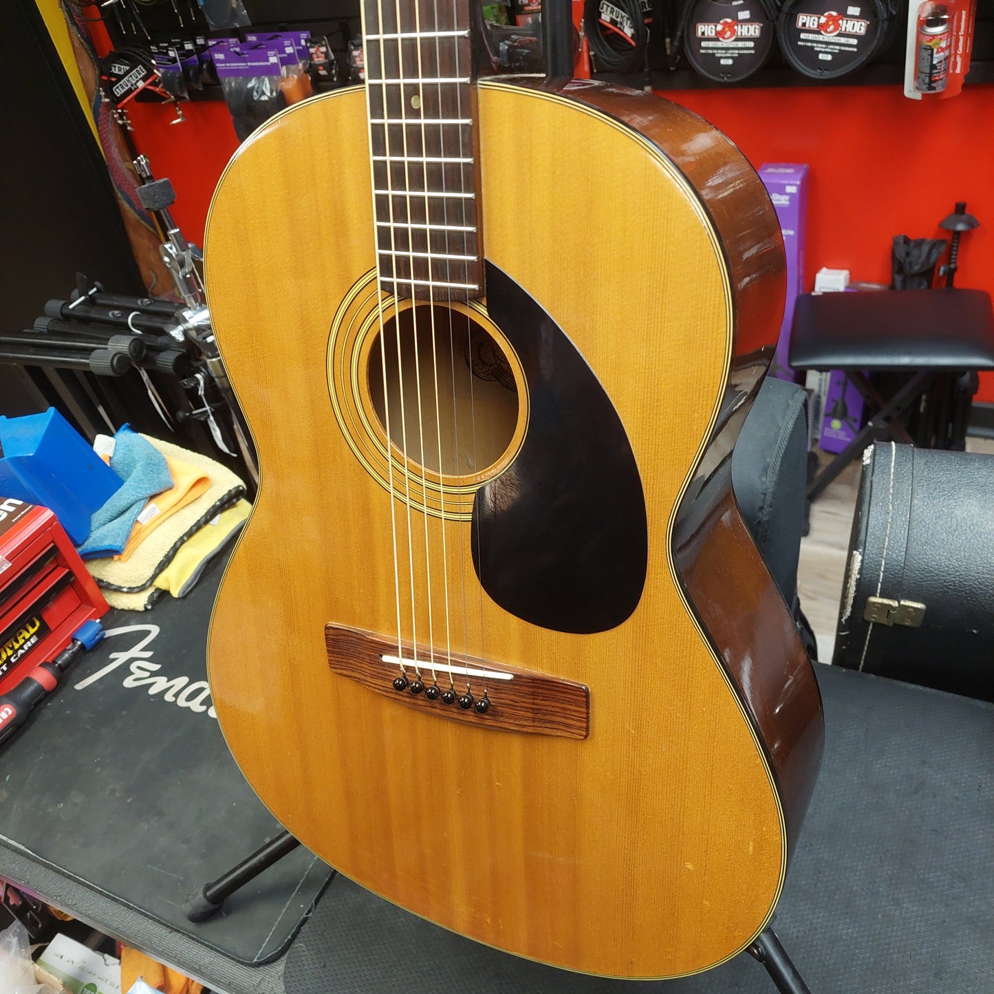 1970's Yamaha FG-75 Acoustic Guitar - Natural SN# 50604347