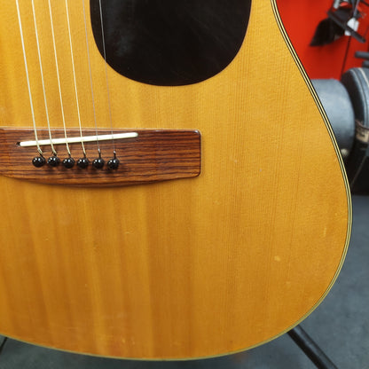 1970's Yamaha FG-75 Acoustic Guitar - Natural SN# 50604347