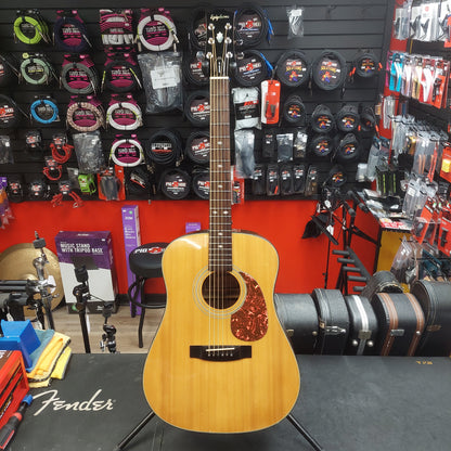 1988 Epiphone PR-350 Acoustic Guitar - Natural SN# 8050979 "Made In Korea" (Sold As Is Has Body Damage)