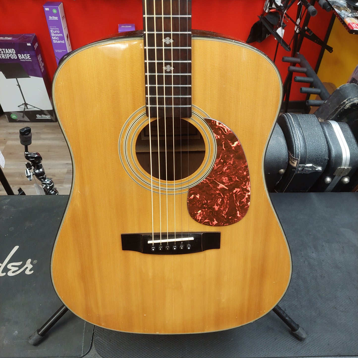 1988 Epiphone PR-350 Acoustic Guitar - Natural SN# 8050979 "Made In Korea" (Sold As Is Has Body Damage)
