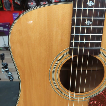 1988 Epiphone PR-350 Acoustic Guitar - Natural SN# 8050979 "Made In Korea" (Sold As Is Has Body Damage)