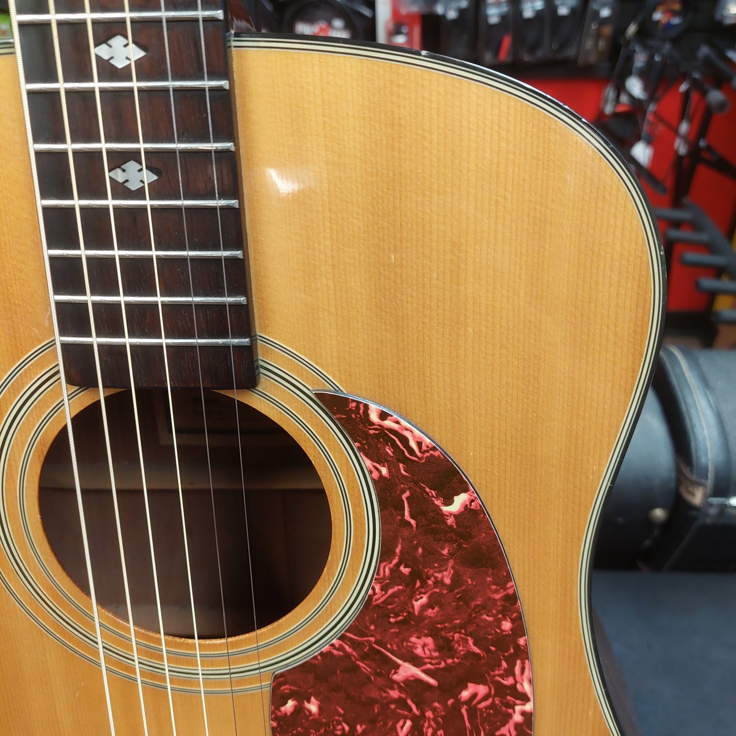 1988 Epiphone PR-350 Acoustic Guitar - Natural SN# 8050979 "Made In Korea" (Sold As Is Has Body Damage)