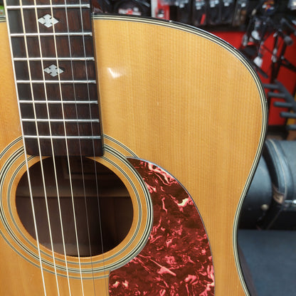 1988 Epiphone PR-350 Acoustic Guitar - Natural SN# 8050979 "Made In Korea" (Sold As Is Has Body Damage)