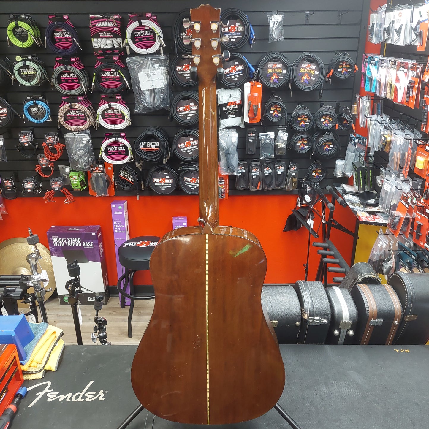 1988 Epiphone PR-350 Acoustic Guitar - Natural SN# 8050979 "Made In Korea" (Sold As Is Has Body Damage)