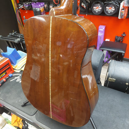 1988 Epiphone PR-350 Acoustic Guitar - Natural SN# 8050979 "Made In Korea" (Sold As Is Has Body Damage)