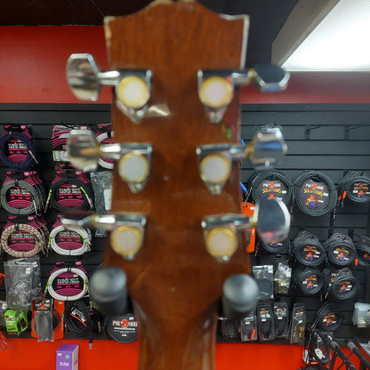 1988 Epiphone PR-350 Acoustic Guitar - Natural SN# 8050979 "Made In Korea" (Sold As Is Has Body Damage)
