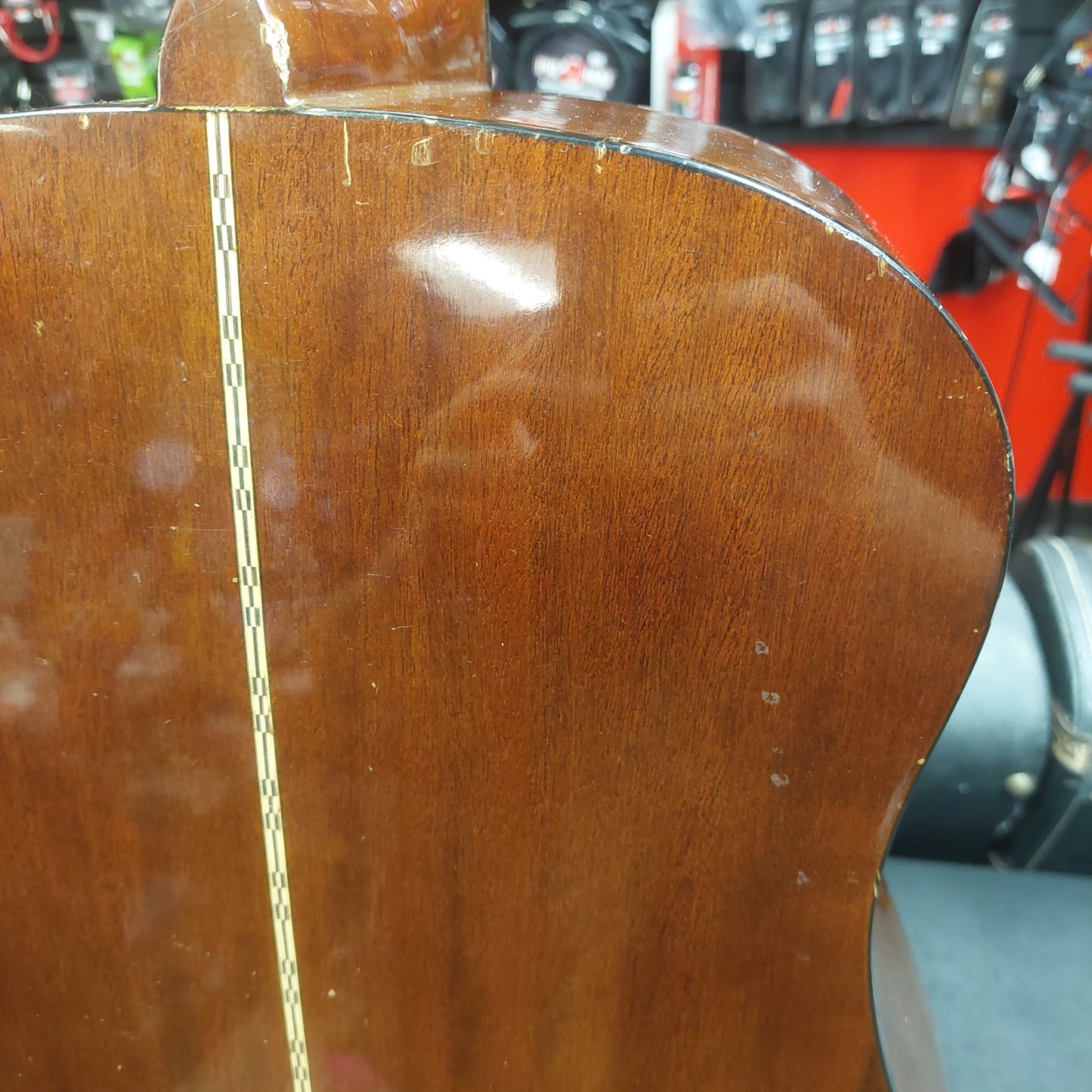 1988 Epiphone PR-350 Acoustic Guitar - Natural SN# 8050979 "Made In Korea" (Sold As Is Has Body Damage)
