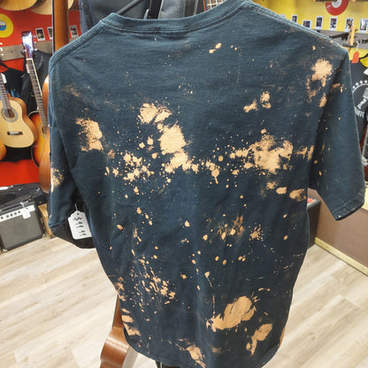 Pink Floyd Bleach Splatter Dark Side of The Moon T Shirt - Medium