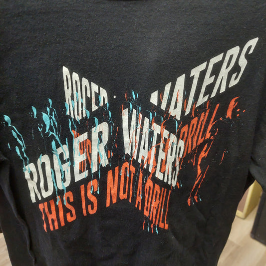Roger Waters This Is Not A Drill Tee Shirt - Medium