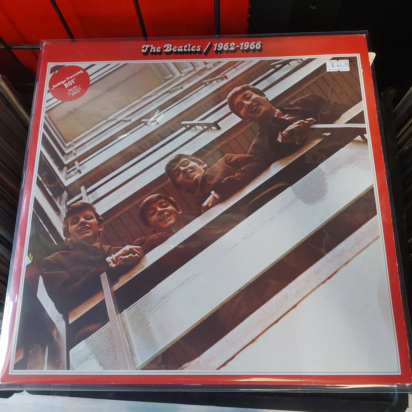 The Beatles - The Beatles/1962-1966 2X LP (USED) "Red Vinyl"