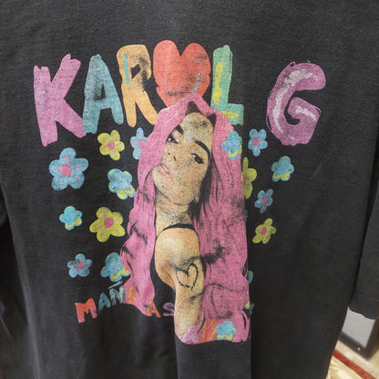 KAROL G "Manana Sera Bonito" T-Shirt - Black - XL (USED)