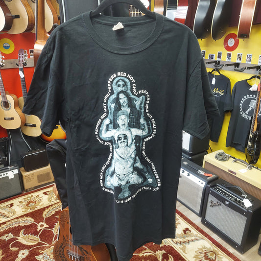 2022 Red Hot Chili Peppers "Unlimited Love Tour" T-Shirt - Black - Medium (USED)