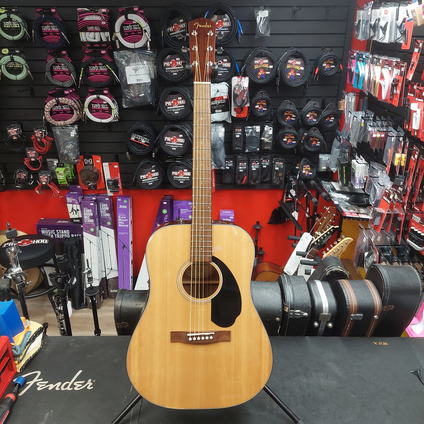 2021 Fender CD-60S Acoustic Guitar - Natural Gloss SN# OI21069220