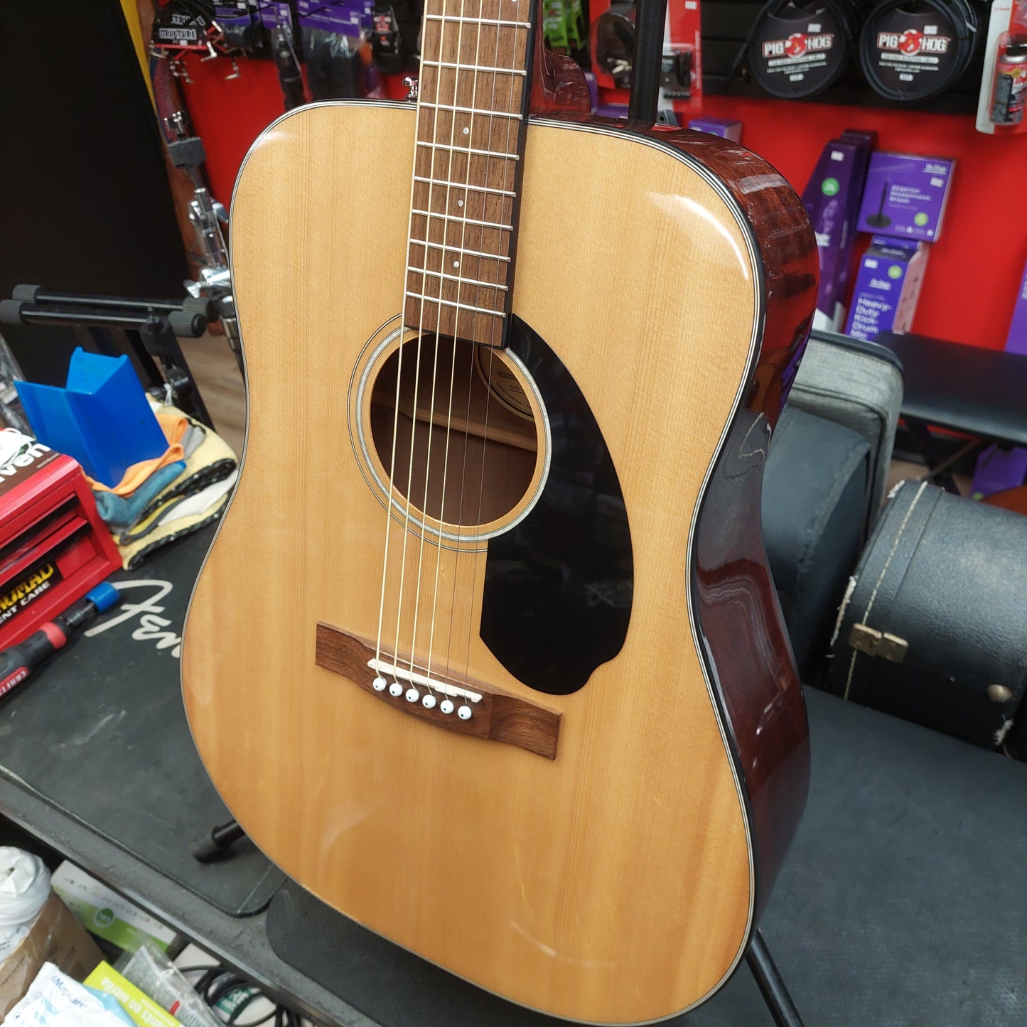 2021 Fender CD-60S Acoustic Guitar - Natural Gloss SN# OI21069220