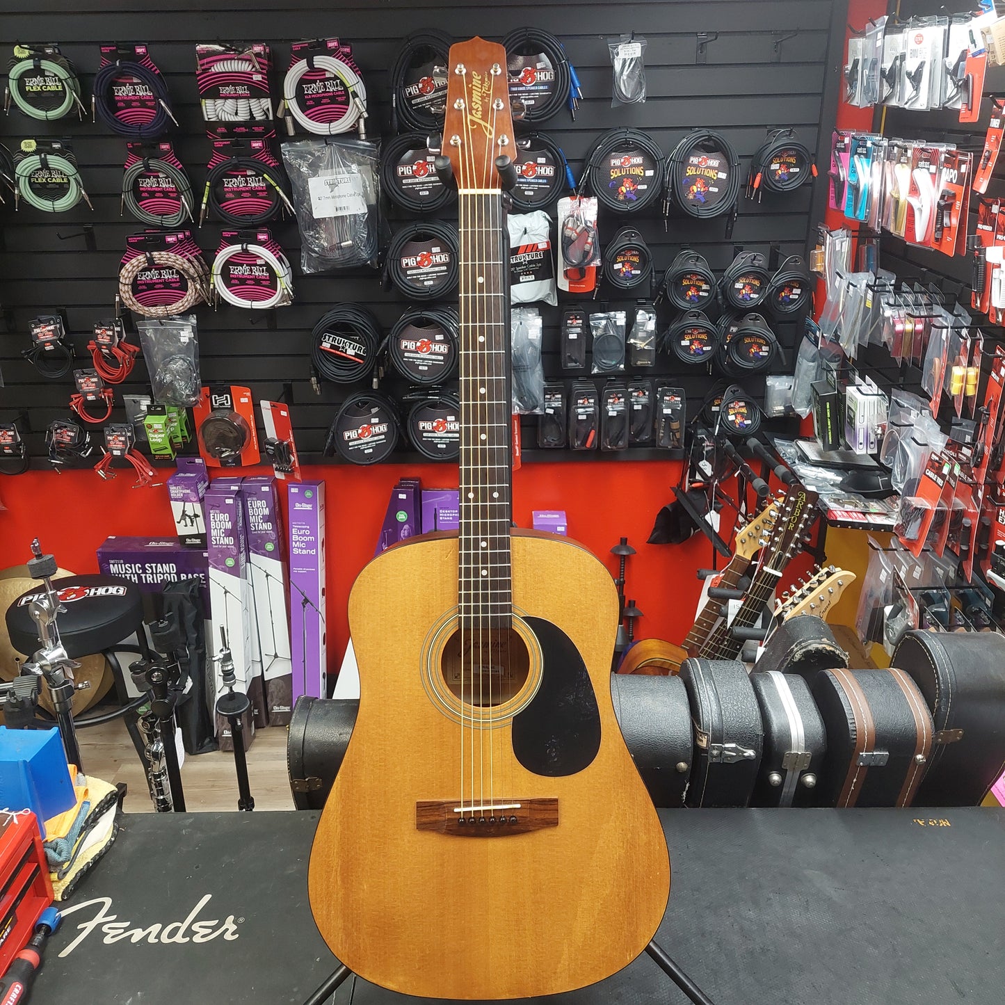 2002 Jasmine by Takamine S-35 Acoustic Guitar - Natural SN# 2002022391