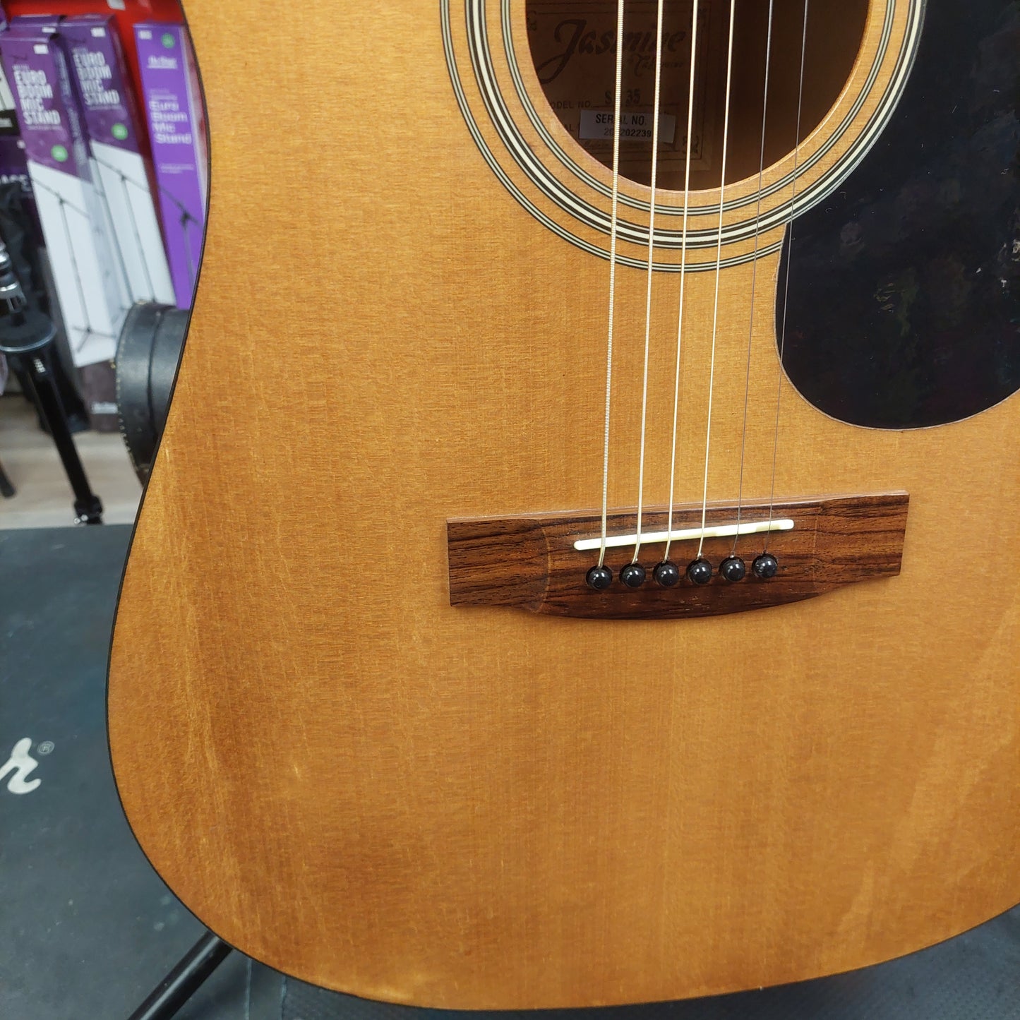 2002 Jasmine by Takamine S-35 Acoustic Guitar - Natural SN# 2002022391