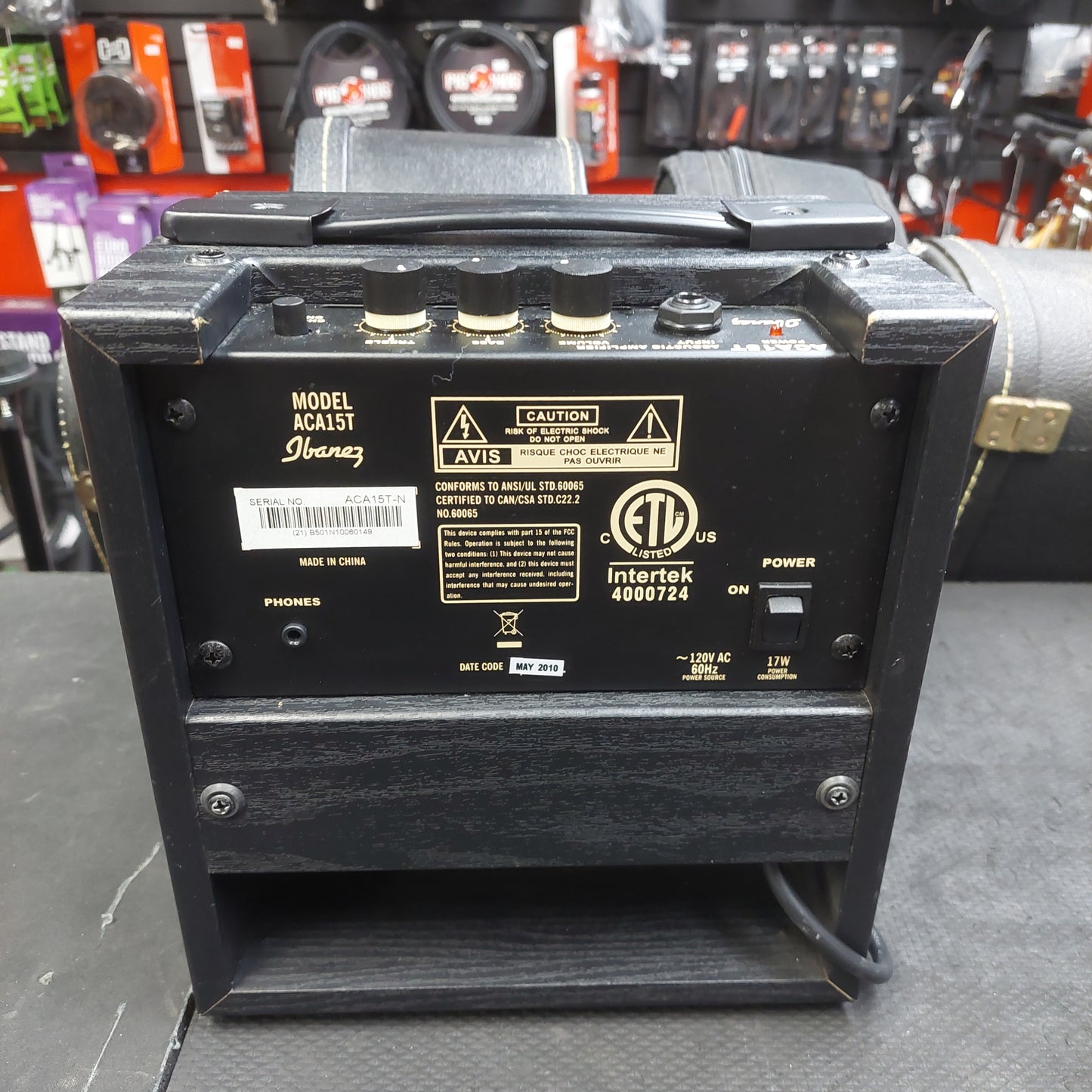 2010 Ibanez ACA15T Acoustic Guitar Amplifier 15 Watts SN# (21) B501N10060149