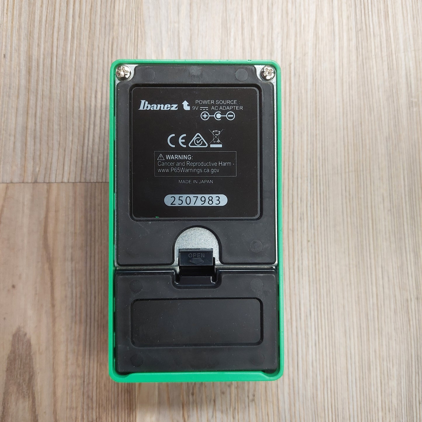 Ibanez Tube Screamer Overdrive Pro TS-808 w/ Original Box SN# 2507983 "Made In Japan"