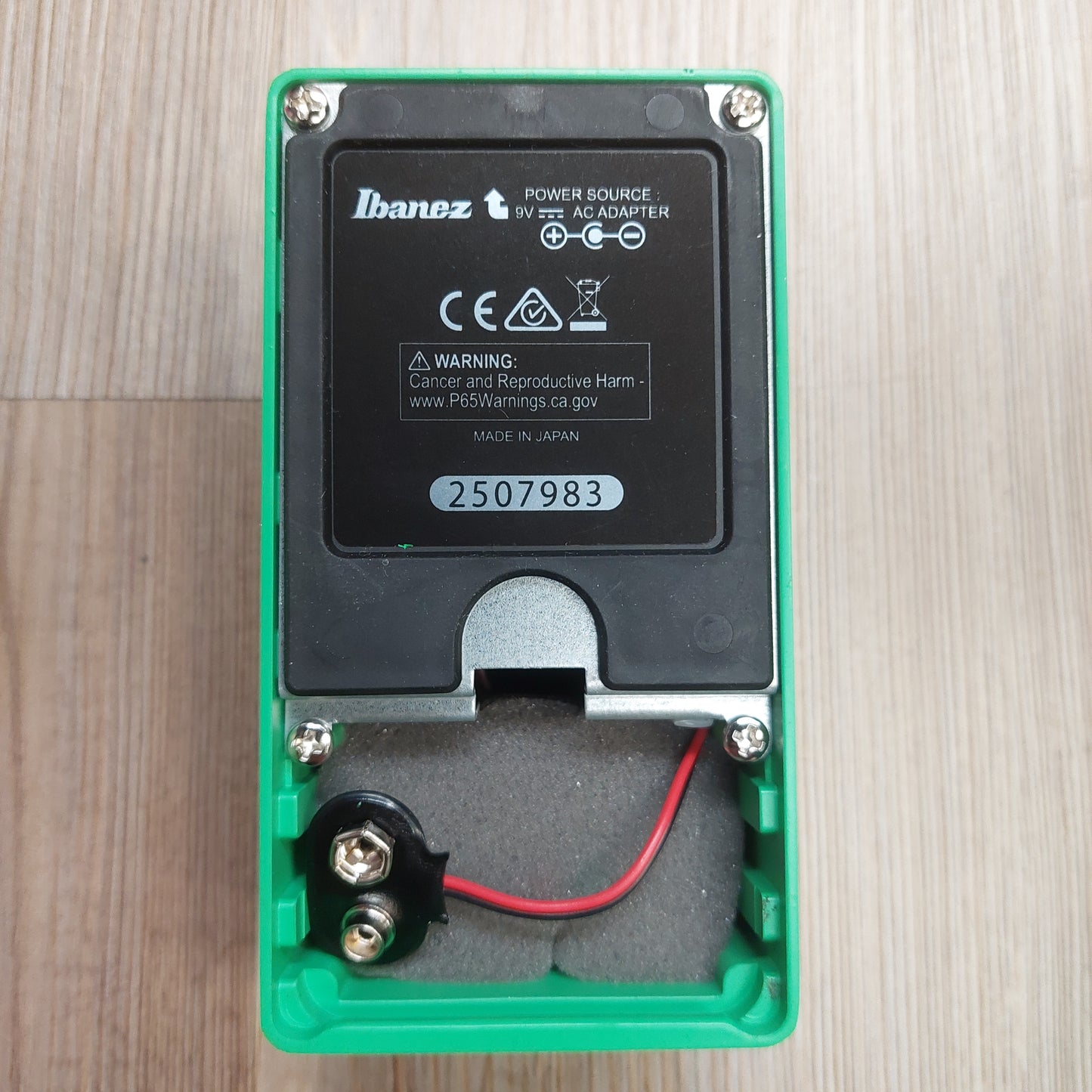 Ibanez Tube Screamer Overdrive Pro TS-808 w/ Original Box SN# 2507983 "Made In Japan"