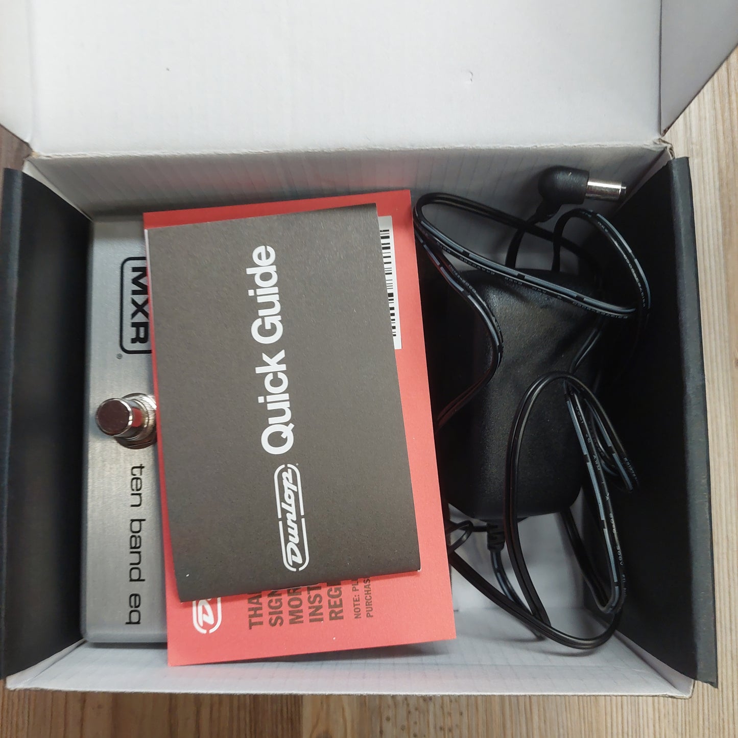 MXR M108S Ten Band EQ w/ Power Supply & Original Box  SN# 1256626633