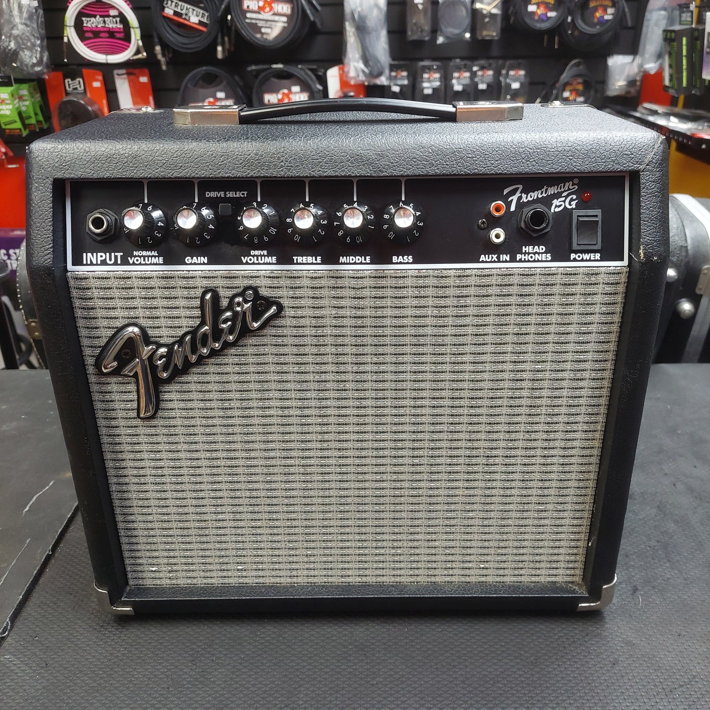 2000's Fender Frontman 15G Series II 2-Channel 15-Watt 1x8" Guitar Amplifier SN#ICTI100005625