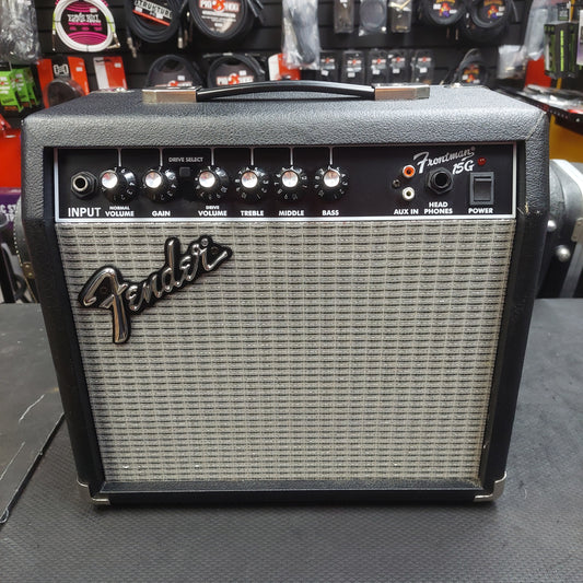 2000's Fender Frontman 15G Series II 2-Channel 15-Watt 1x8" Guitar Amplifier SN#ICTI100005625
