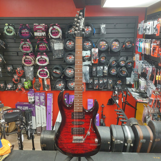 2022 Ibanez Gio HSH Electric Guitar - Red Burst SN# 5N220100596