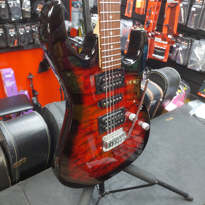 2022 Ibanez Gio HSH Electric Guitar - Red Burst SN# 5N220100596
