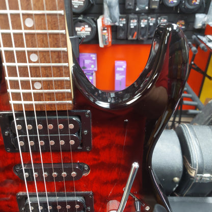 2022 Ibanez Gio HSH Electric Guitar - Red Burst SN# 5N220100596