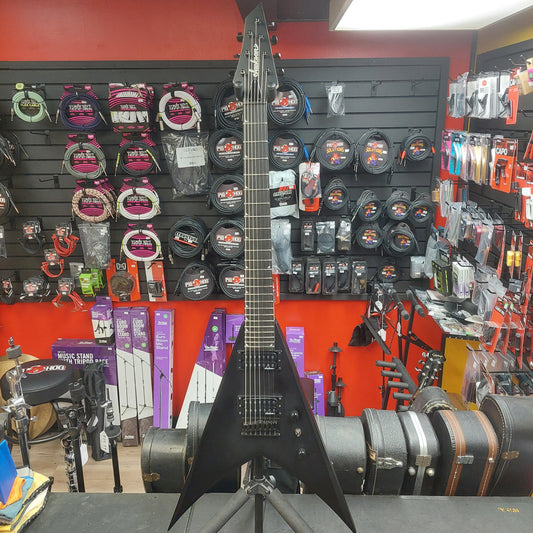 2025 Jackson JS Series King V JS22-7 KV HT, Amaranth Fingerboard - Satin Black SN# CWJ25056979