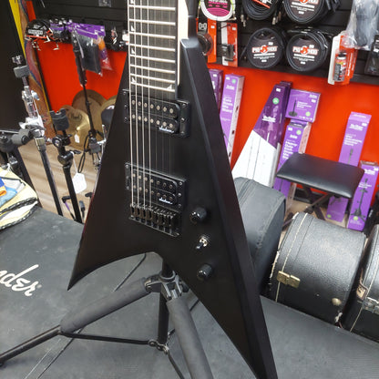 2025 Jackson JS Series King V JS22-7 KV HT, Amaranth Fingerboard - Satin Black SN# CWJ25056979