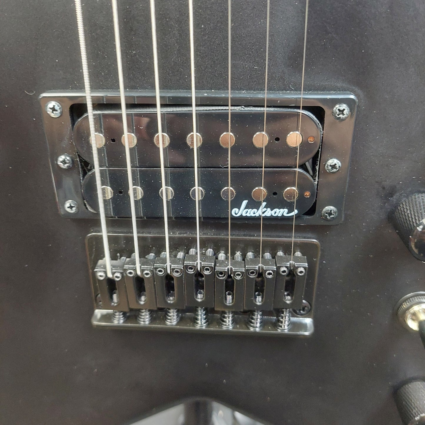 2025 Jackson JS Series King V JS22-7 KV HT, Amaranth Fingerboard - Satin Black SN# CWJ25056979