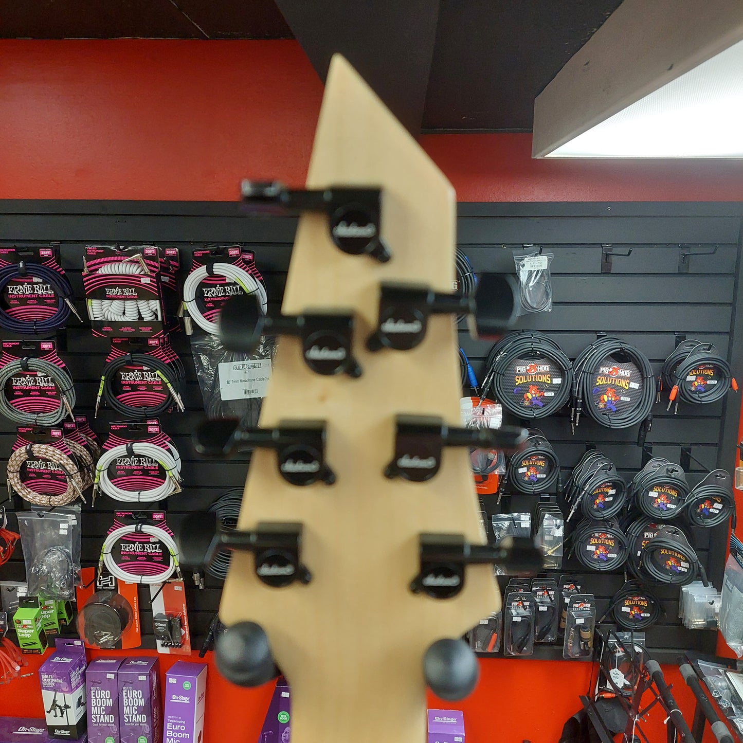 2025 Jackson JS Series King V JS22-7 KV HT, Amaranth Fingerboard - Satin Black SN# CWJ25056979