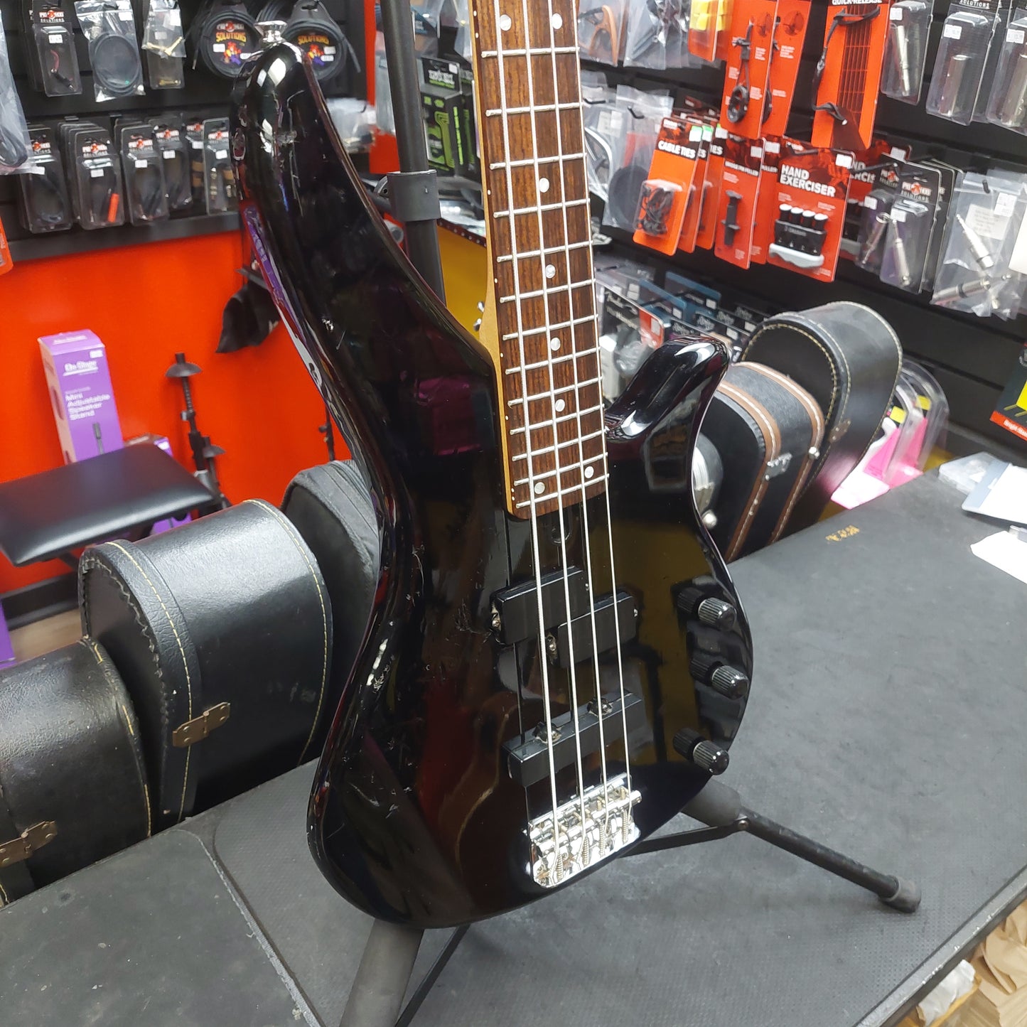 Yamaha RBX 4-String Electric Bass - Black Gloss SN# PM12104 (USED)