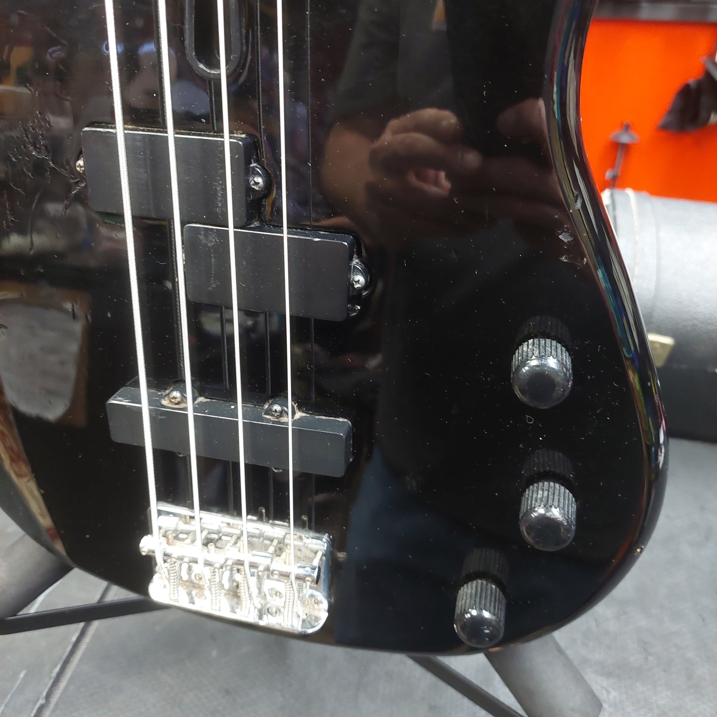 Yamaha RBX 4-String Electric Bass - Black Gloss SN# PM12104 (USED)