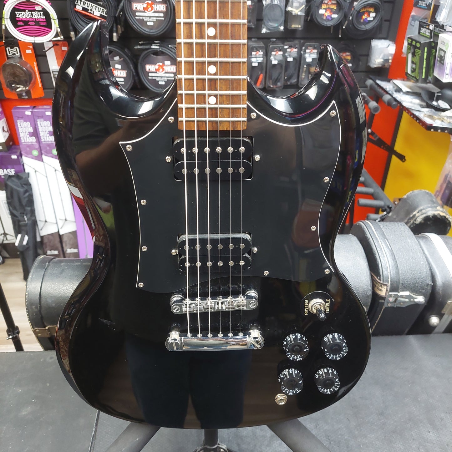 2007 EPIPHONE SG-310 BK Electric Guitar - Black Gloss SN# SI07010380