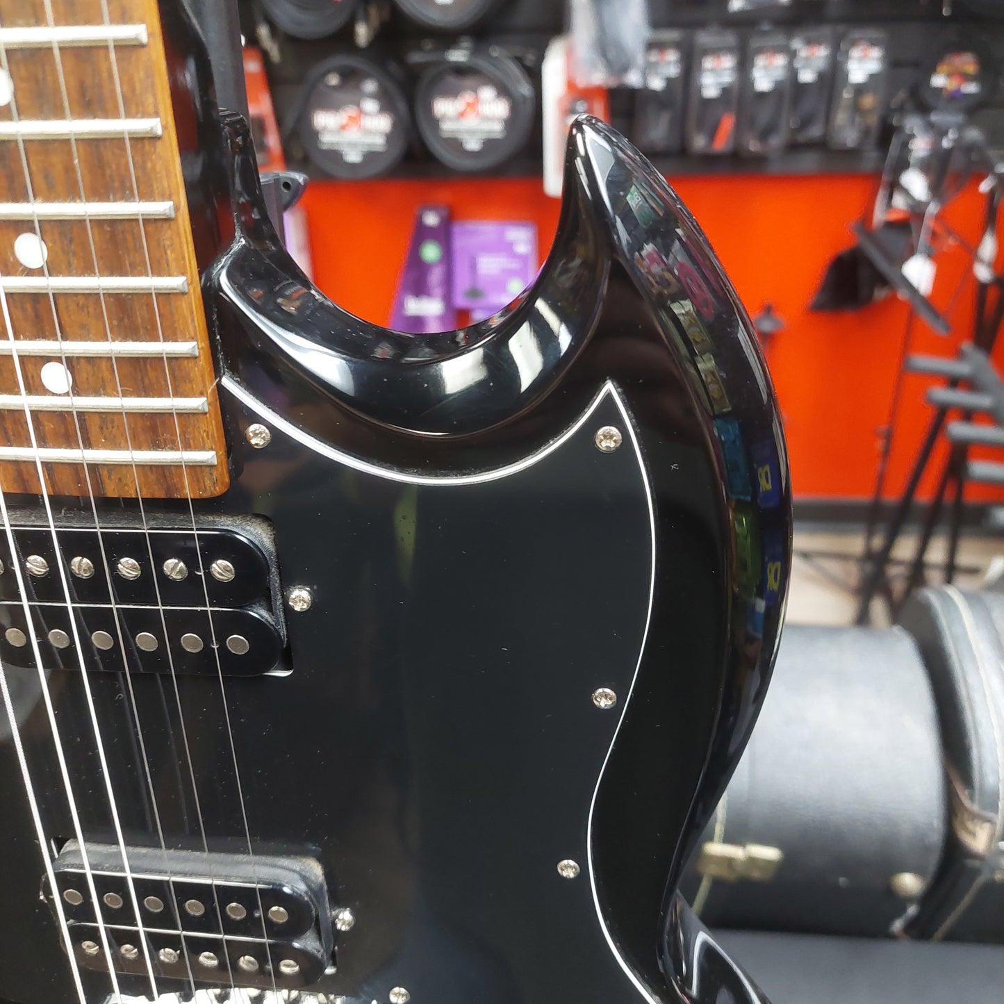 2007 EPIPHONE SG-310 BK Electric Guitar - Black Gloss SN# SI07010380