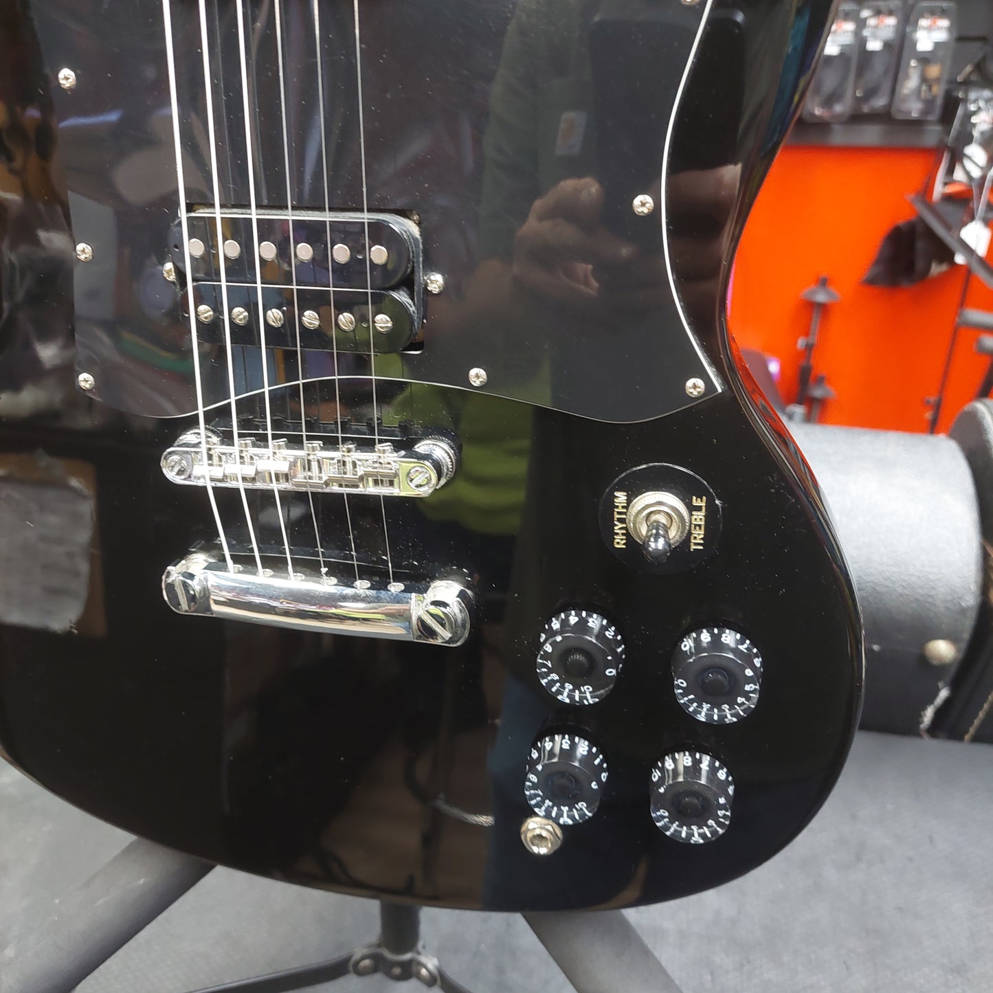2007 EPIPHONE SG-310 BK Electric Guitar - Black Gloss SN# SI07010380