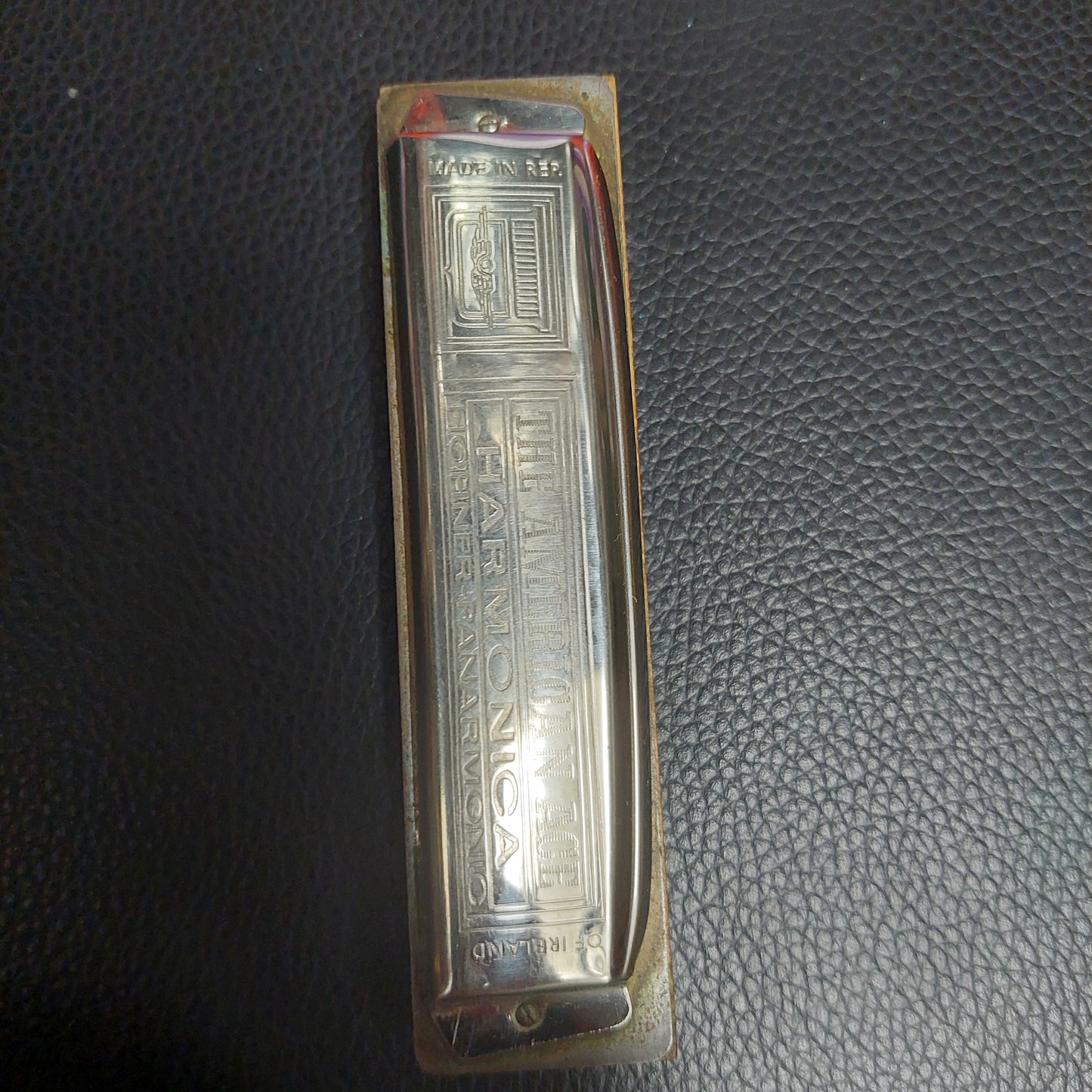 The American Ace Harmonica Hohner-Panarmonic Key Of C (USED) "Made In Rep. Of Ireland"