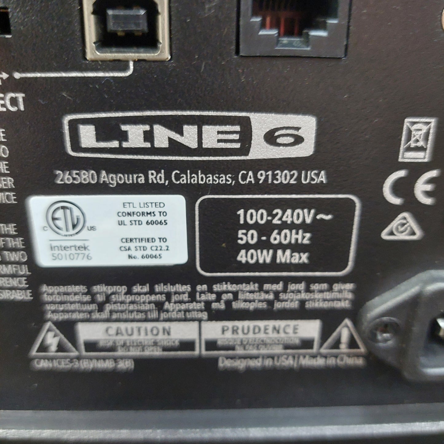 Line 6 Spider V 30 Guitar Amplifier Combo 30-Watts (USED) SN# (21)S5A1L6852004131