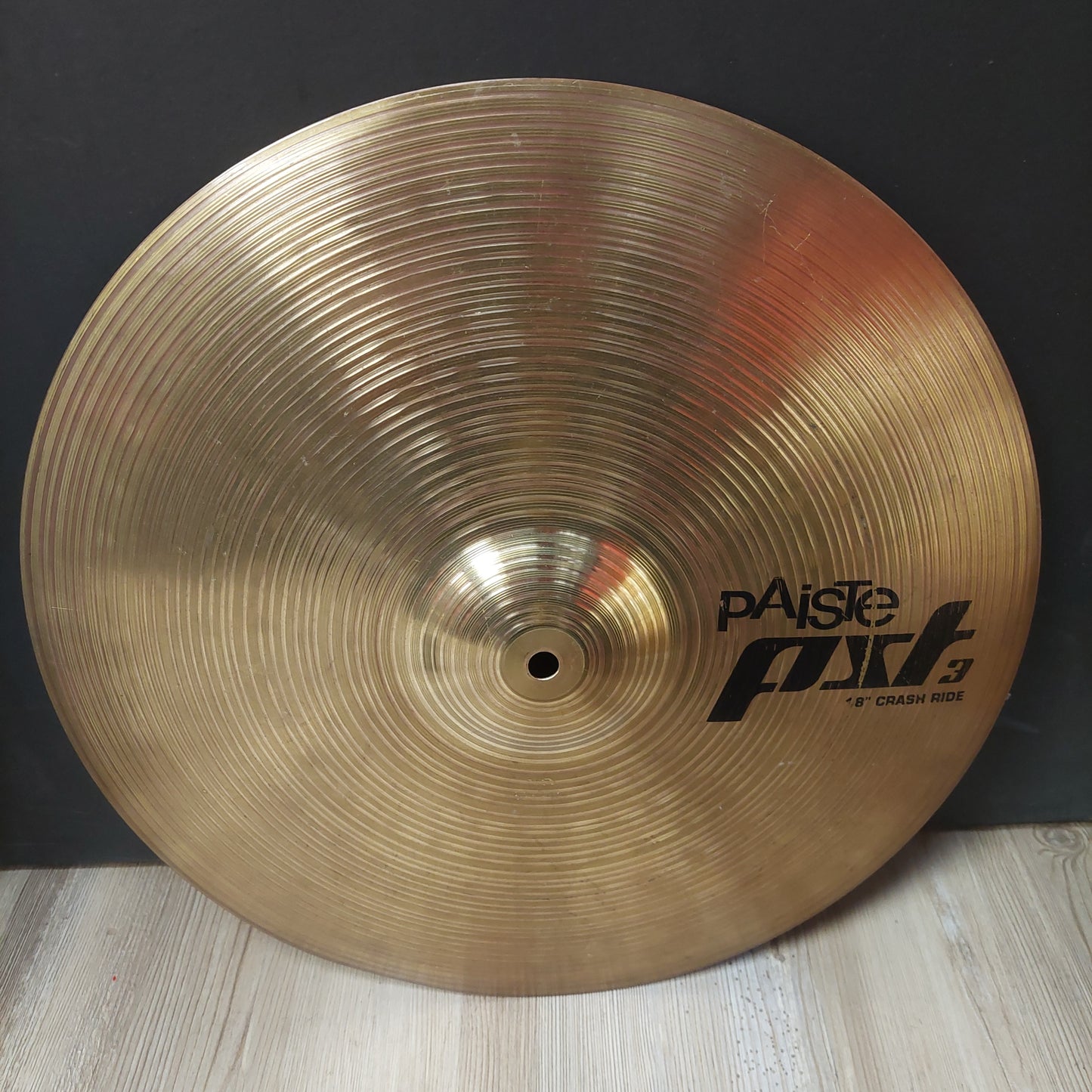 Paiste 18" PST 3 Crash Ride Cymbal (USED) "Made In Germany"