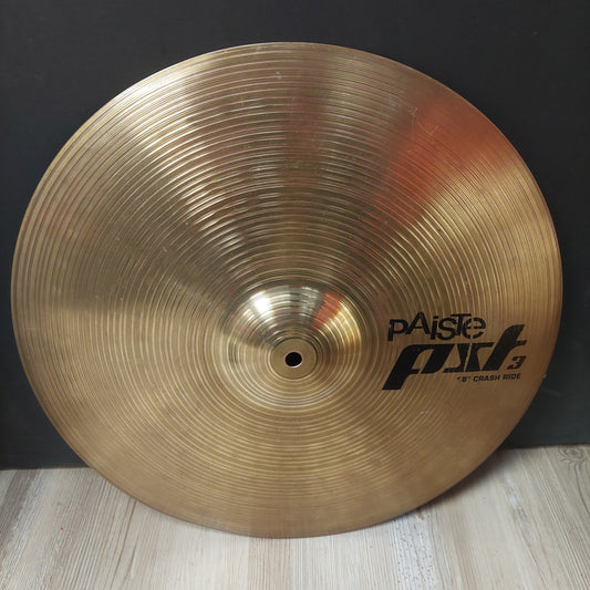 Paiste 18" PST 3 Crash Ride Cymbal (USED) "Made In Germany"