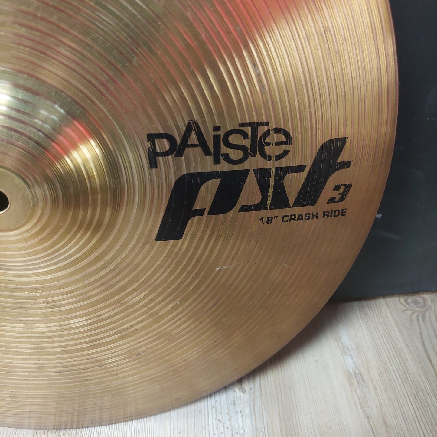 Paiste 18" PST 3 Crash Ride Cymbal (USED) "Made In Germany"