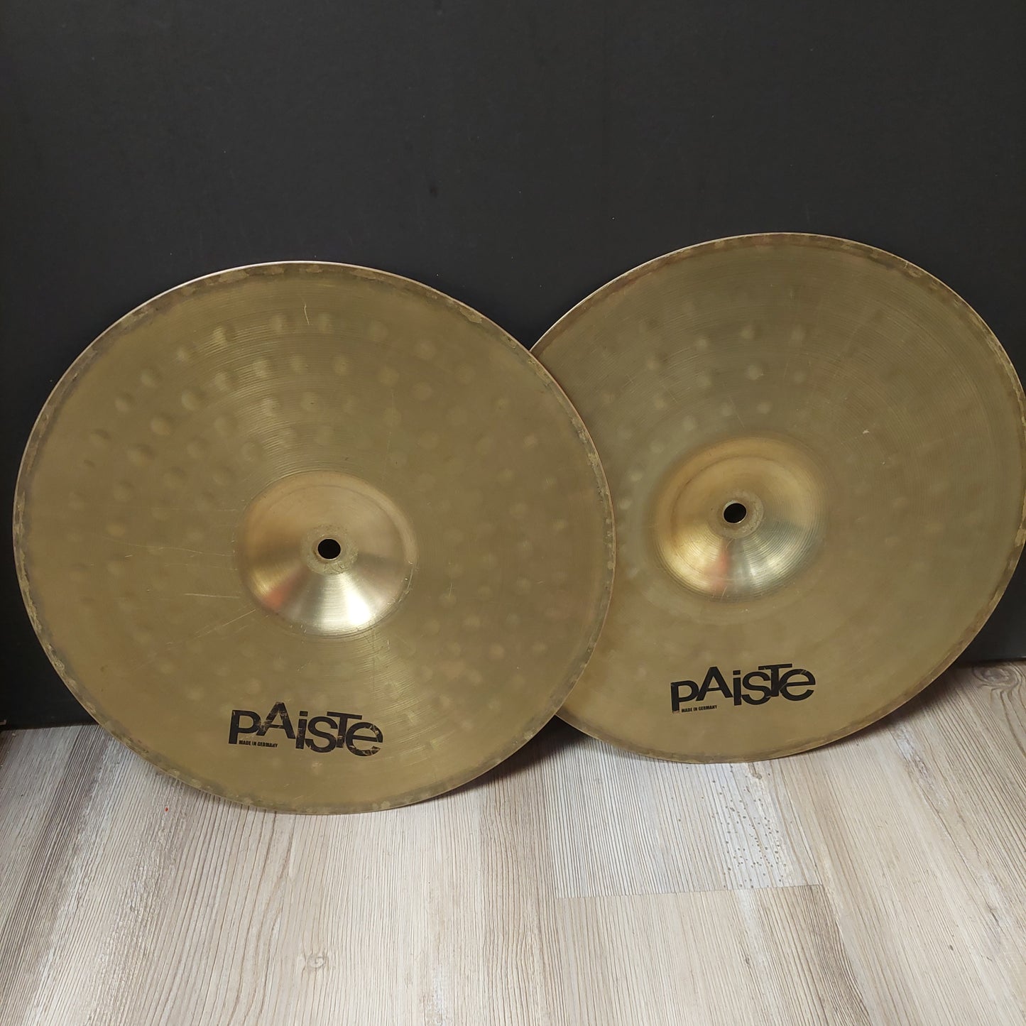Paiste 13" PST Hi-Hat Cymbals "Pair" (USED) "Made In Germany"